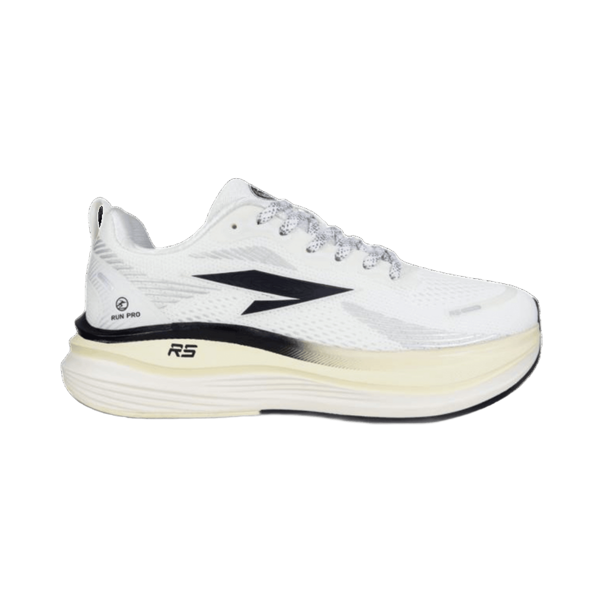ZAPATILLAS DE HOMBRE WHITE/BEIGE RUN - 18381-0456
