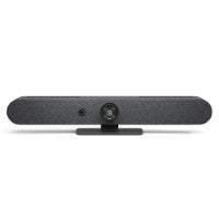 Logitech Rally Bar - Dispositivo de vídeoconferencia - Certificado por Zoom, Certificado para Equipos de Microsoft, Certificado por Google Meet (grafito)
