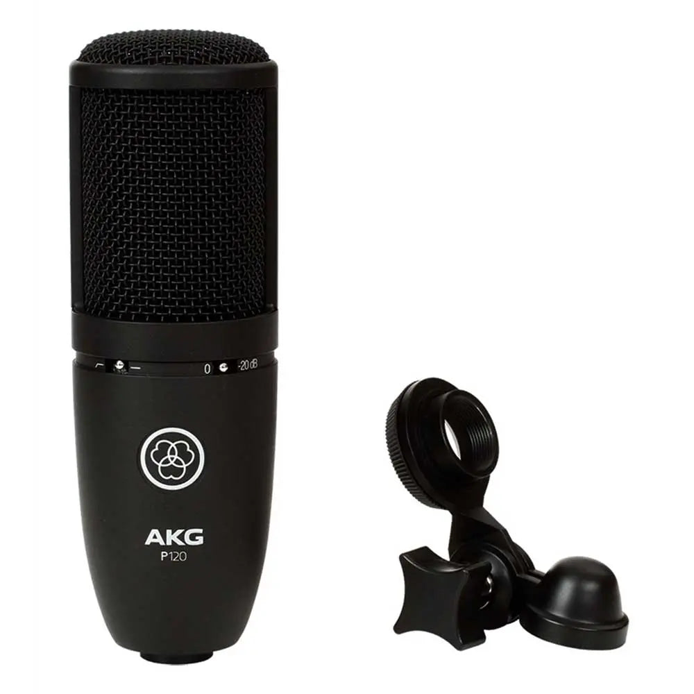 AKG P120 Microfono Condensador Cardioide Negro