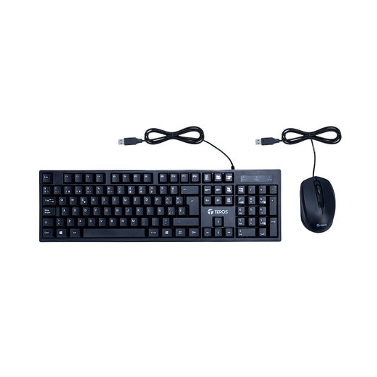 KIT TECLADO Y MOUSE USBTE5015