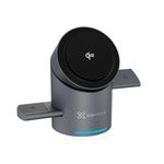 Klip Xtreme - Charging stand / battery charger - 15 Watt (24 pin USB-C-Cellular phone / Wireless earbuds / Apple AirPods / Apple Watch-Wireless-Para Smartphones)