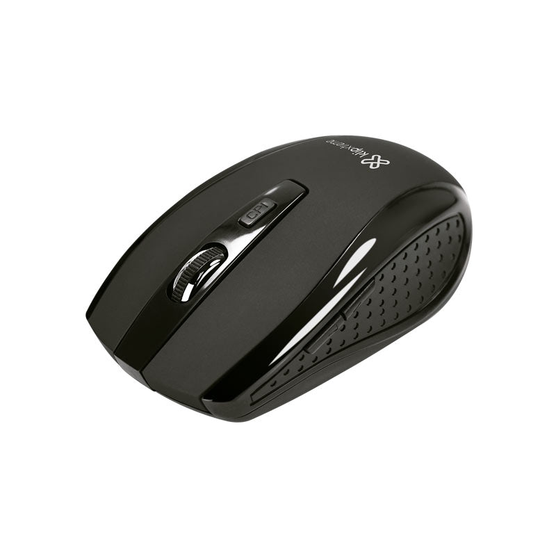Klip Xtreme - Mouse - Wireless (2.4 GHz-Red-Nano-6-button Opt)
