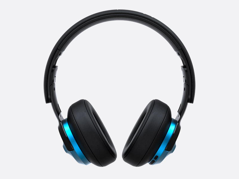 Klip Xtreme - KNH-750BL - Headphones (Para Home audio-Wireless-ANC-44Hr-Blue)