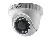 Hikvision 2 MP Fixed IR Indoor Turret Turbo HD Camera - Switchable TVI/AHD/CVI/CVBS - Plastic (fixed focal 2.8mm-DWDR-1920 × 1080-20M IR)