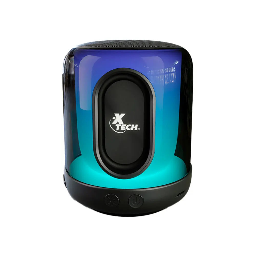 Xtech - Speaker - black with LED lights and magnetic base (BT 5W TWS XTS-607)