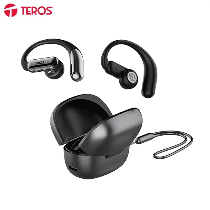Audífonos Inalámbricos Auracity TEROS TE-80715N, BT 5.4, USB, ENC