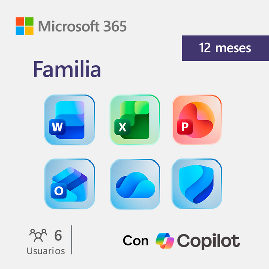 MICROSOFT 365 FAMILY LIC 1YEAR