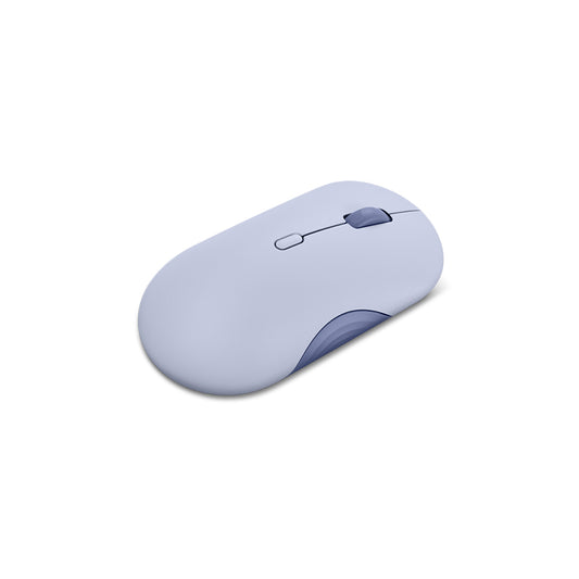 Mouse Lenovo 350 Silencioso, Interfaz Bluetooth, Color Uva Meta , Sin Batería