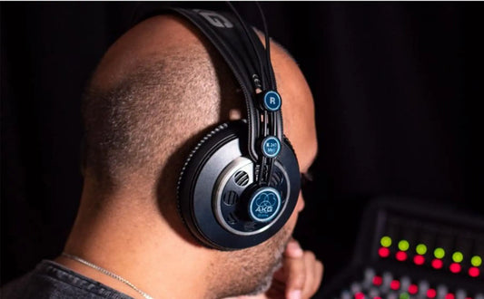 AKG K240 MKII Audifonos de Estudio Semi-Open 3.5mm Negro