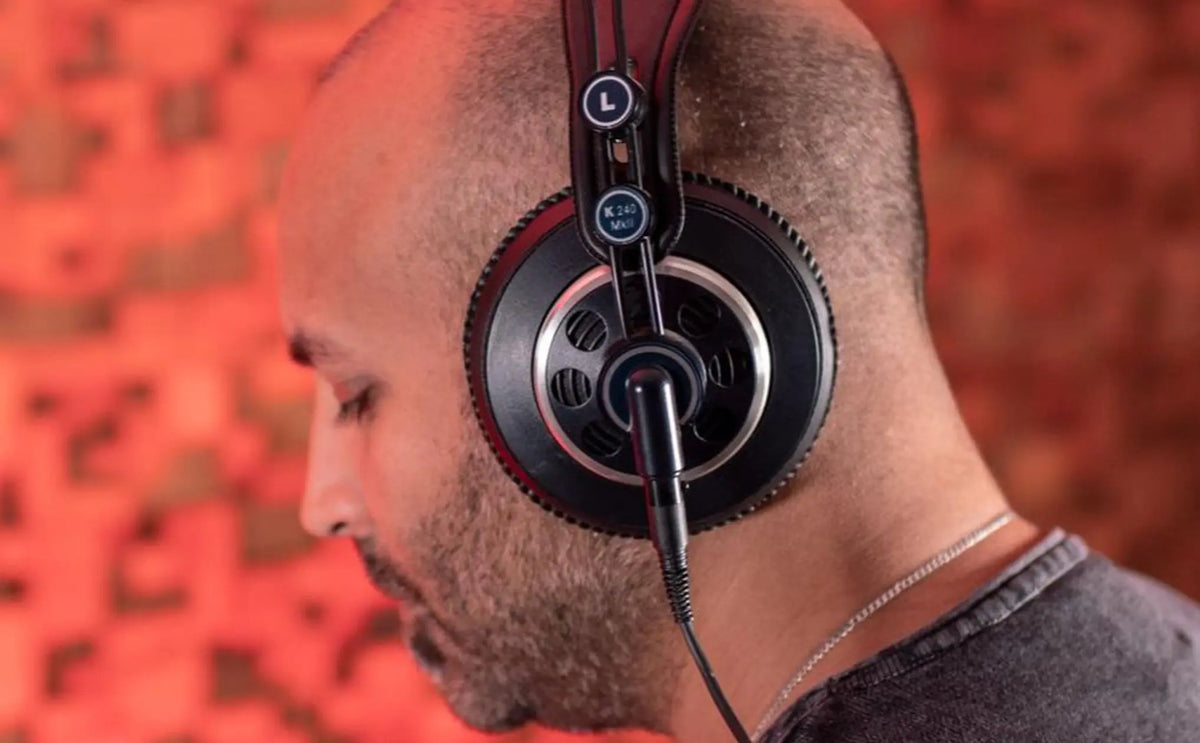 AKG K240 MKII Audifonos de Estudio Semi-Open 3.5mm Negro