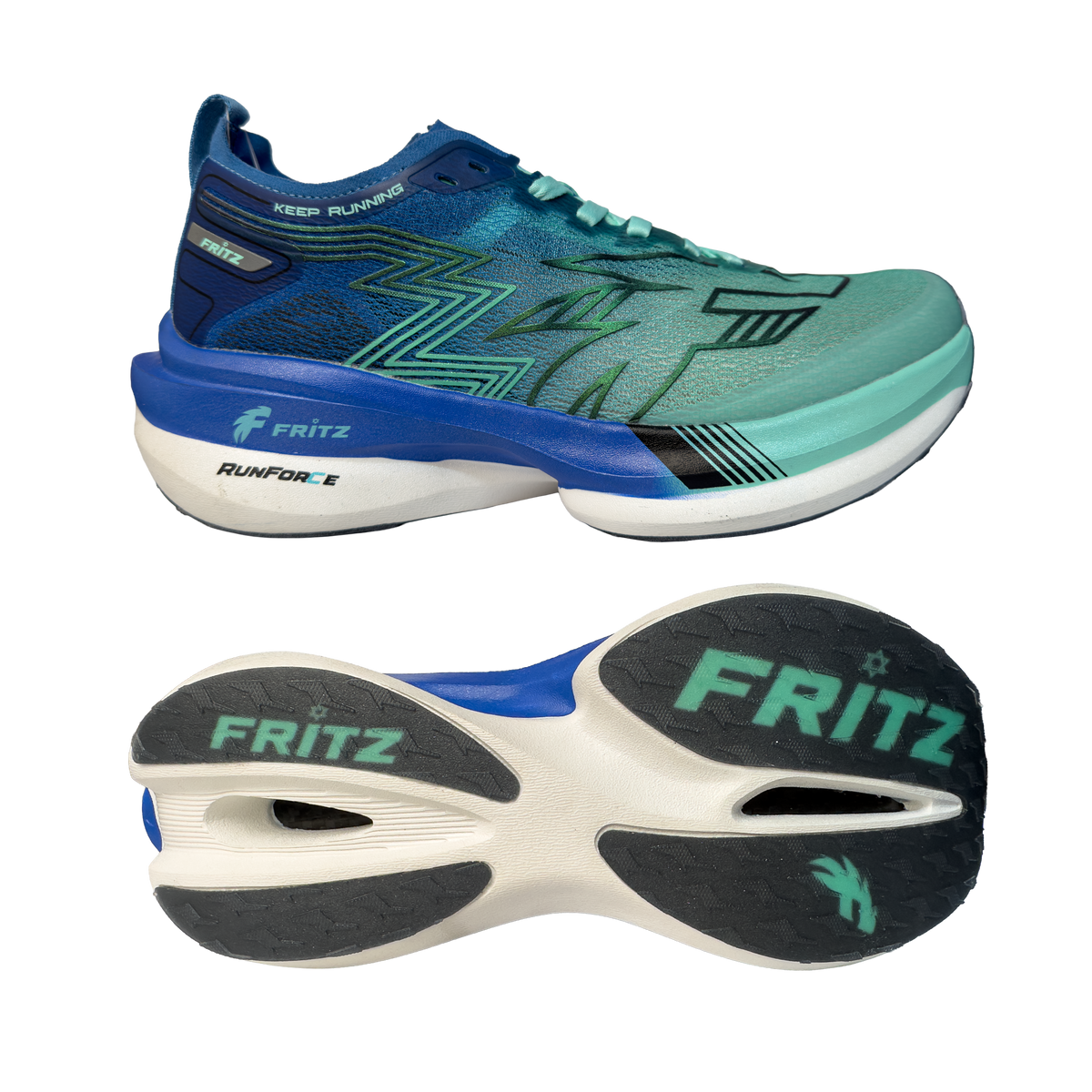 FRITZ RUNNING CON FIBRA DE CARBONO - RUNADU2506