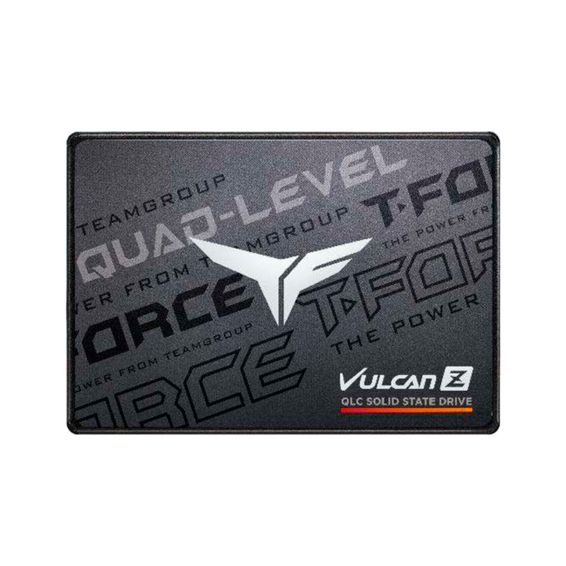 Unidad En Estado Solido Teamgroup T-Force Vulcan Z Qlc, 256GB, Sata Iii 6.0GB/S, 2.5