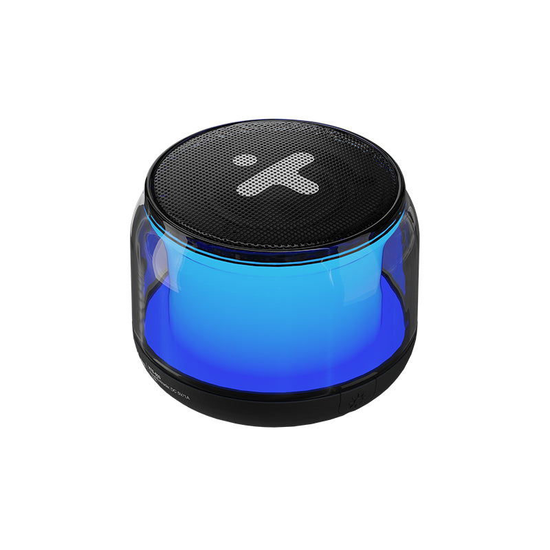 Xtech - Speaker - Black with LED Lights (Halen BT 3W TWS XTS-603)