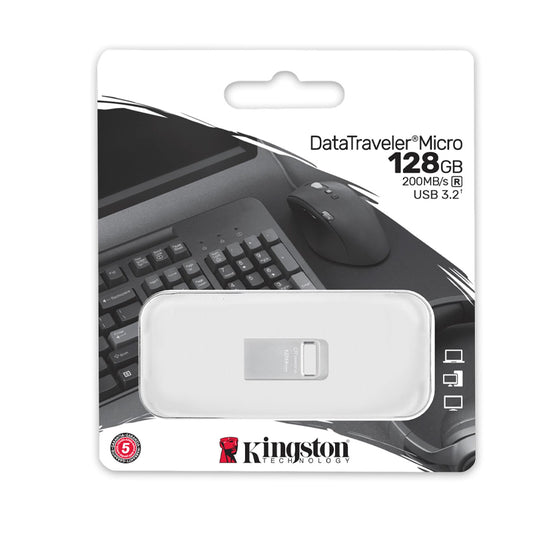 USB DT MICRO 3.2 METAL 128GB