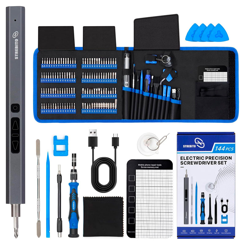 MINI ELEC SCREWDRIVER W/SCREWS