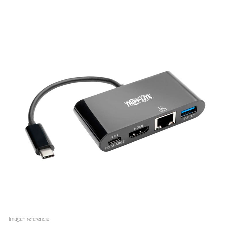ADAPT USB-C A HDMI,RJ45,USB 3.