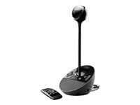 Logitech BCC950 ConferenceCam - Webcam - PTZ (color-1920 x 1080-audio-USB 2.0-H.264)
