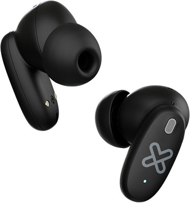 Klip Xtreme - True wireless earphones - Para Phone / Para Portable electronics / Para Tablet (Wireless-15Hrs Display Black)