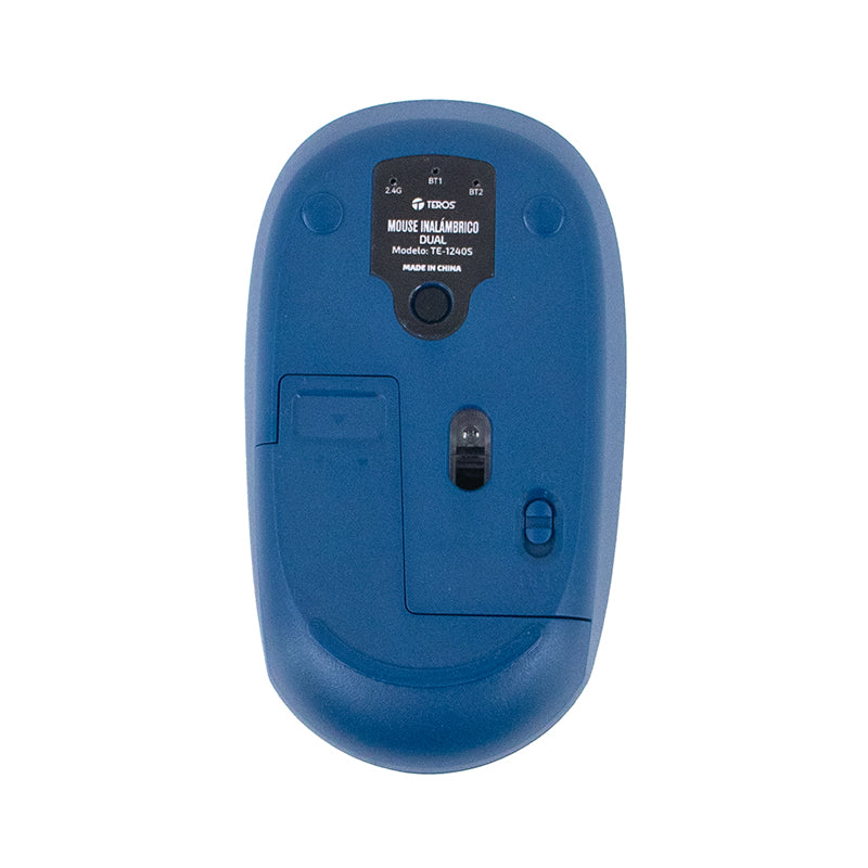 MOUSE WIRELESS TE1240 BLUE