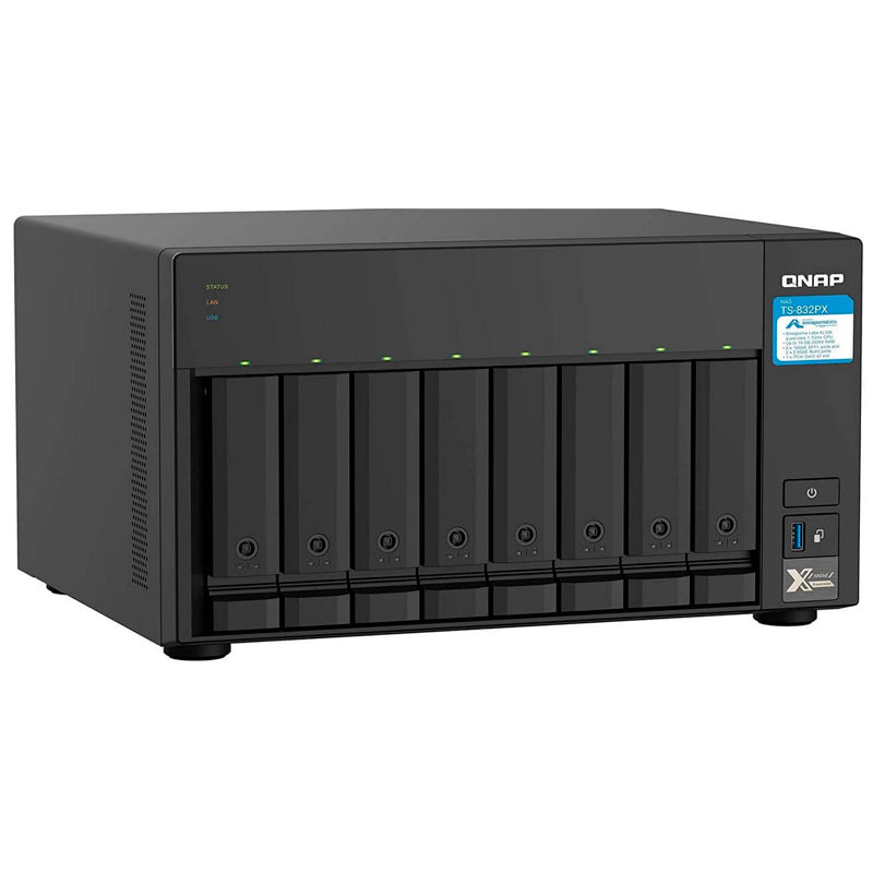 QNAP TS-832PX NAS 8 BAY