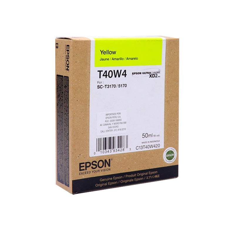 EPSON T40W420 YELLOW INK CART.