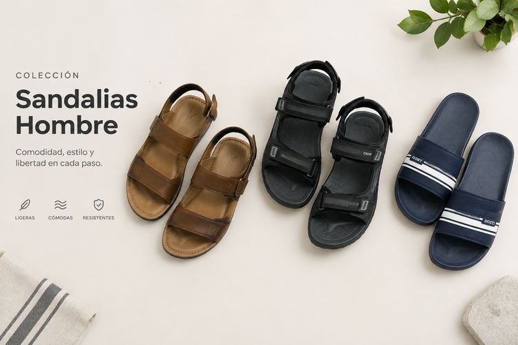 Sandalias Hombre