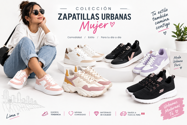 Zapatillas Urbanas Mujer