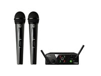 AKG WMS40 Mini 2 Microfonos Inalambricos VOCx2 US25 Negro