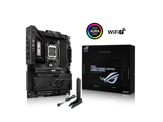 Motherboard Asus Rog Crosshair X870e Dark Hero, Chipset AMD X870e, Socket AMD Am5, At