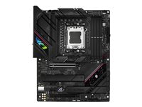 ASUS ROG Strix B650E-F Gaming WiFi - Placa base - ATX (Socket AM5-AMD B650 Chipset-USB-C 3.2 Gen 2x2, USB-C 3.2 Gen2, USB 3.2 Gen 2, USB 3.2 Gen 1-2.5 Gigabit LAN, Wi-Fi 6, Bluetooth-Tarjeta gráfica (CPU necesaria)-High Definition Audio (canal 7.1))