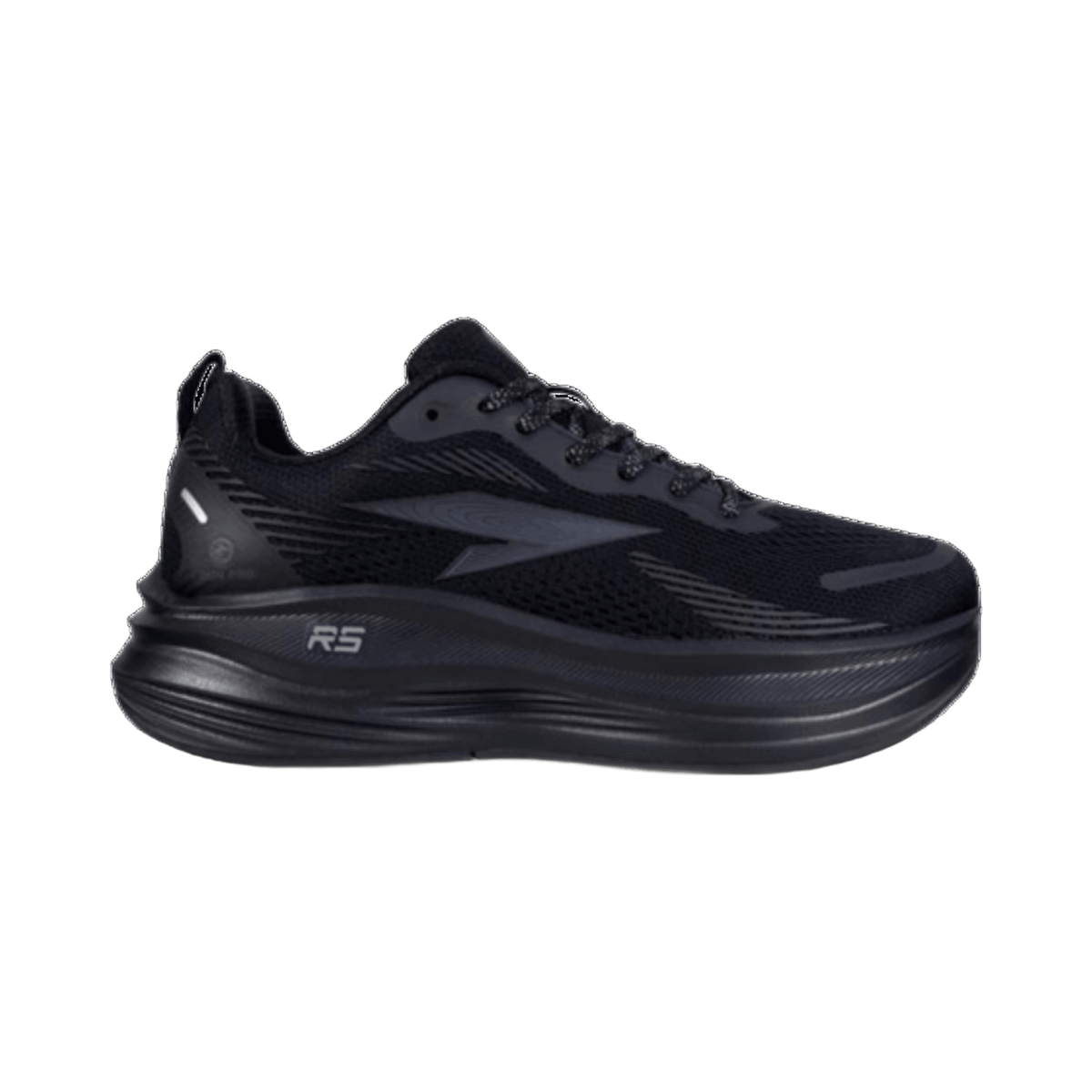 ZAPATILLAS DE HOMBRE  BLACK/BLACK  RUN - 18381-0198