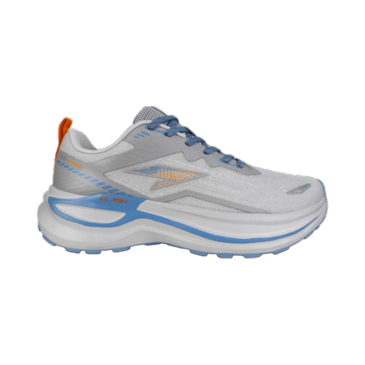 ZAPATILLAS DE HOMBRE  LT.GREY/ORANGE FLASH - 18401-0985
