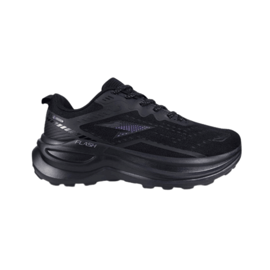 ZAPATILLAS DE DAMAS  BLACK/PURPLE  FLASH - 18402-0453