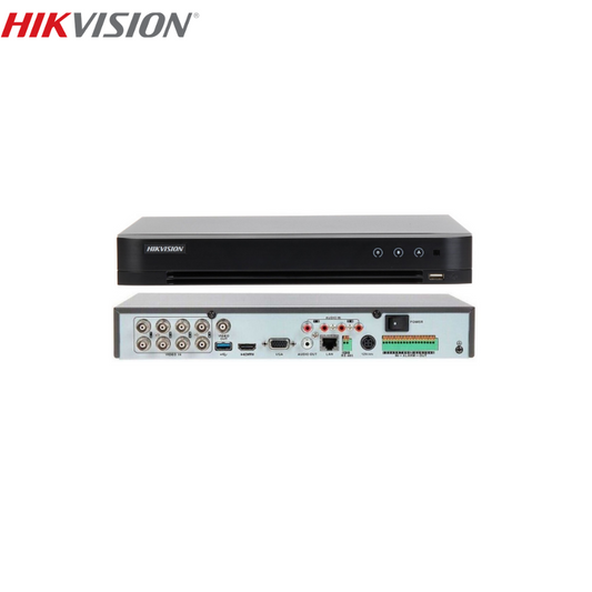 Hikvision - Standalone DVR - 8 Video Channels (Networked-AcuSense)