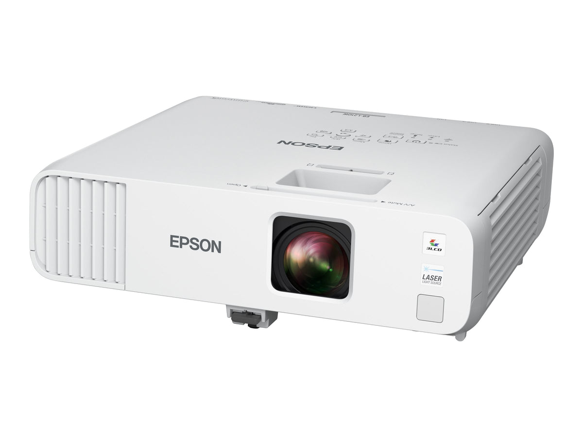 Epson PowerLite L210W - Proyector 3LCD - 4500 lúmenes (blanco) (4500 lúmenes (color)-IEE 802.11a/b/g/n/ac inalámbrico/LAN/Miracast-con 3 años de Epson Road Service Program) - MM726EPS22