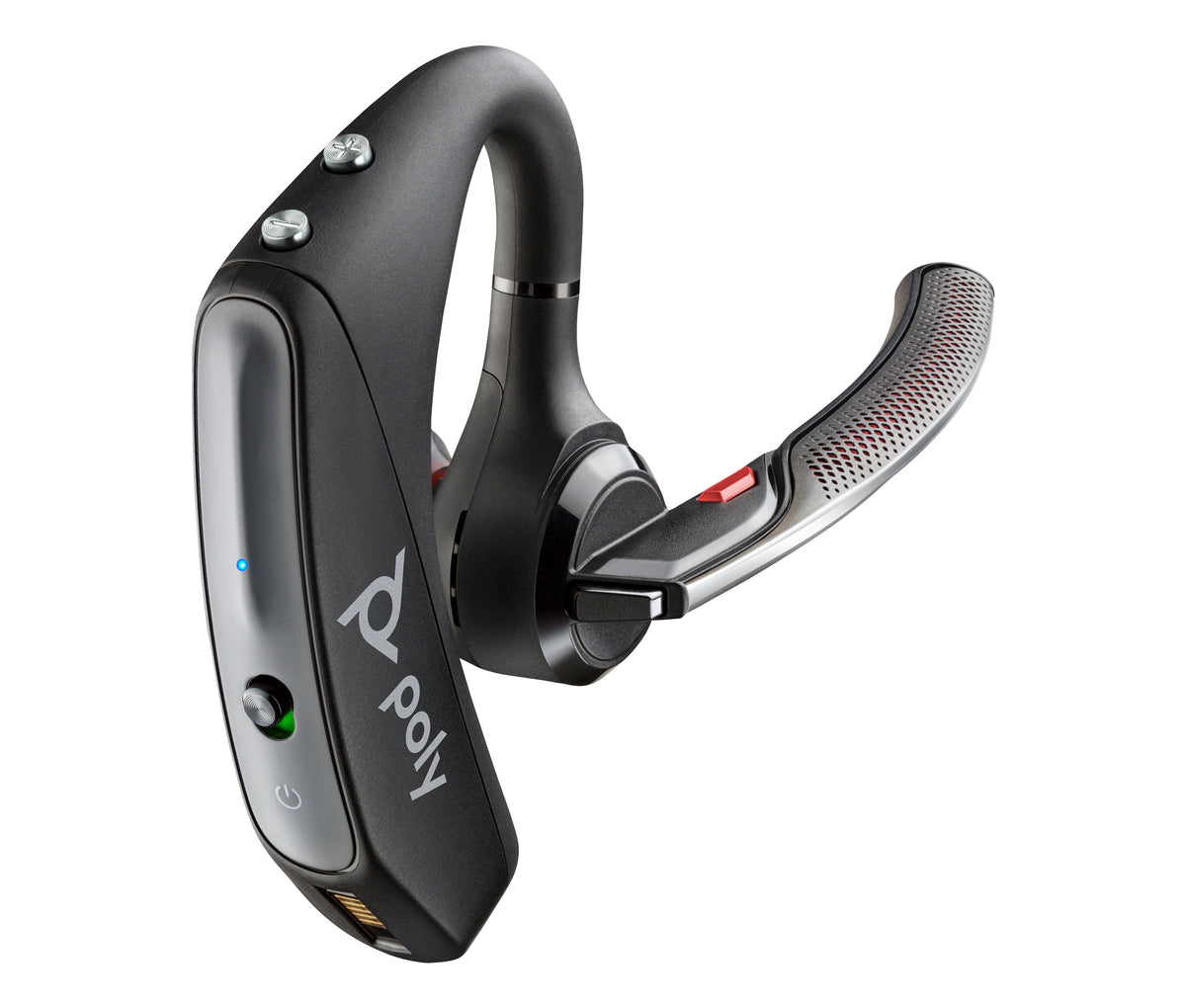 Poly Voyager 5200 UC - Auricular - auriculares de oído (montaje encima de la oreja-Bluetooth-inalámbrico)