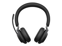 Jabra Evolve2 65 MS Stereo - Auricular - en oreja (Bluetooth-inalámbrico-USB-A-aislamiento de ruido-negro-Certificado para Equipos de Microsoft)