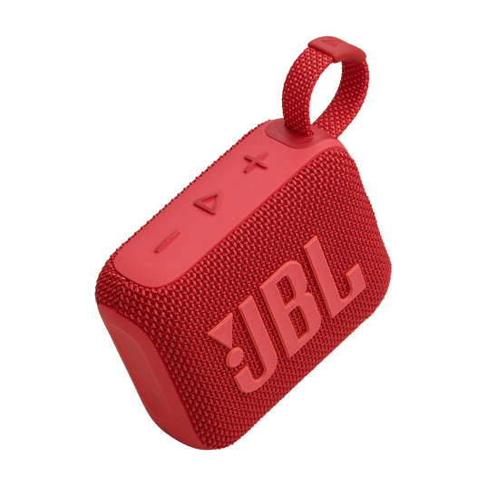 JBL Go 4 - Altavoz - para uso portátil (inalámbrico-Bluetooth-controlado por aplicación-4.2 vatios-rojo)