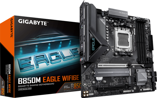 Motherboard Gigabyte B850m Eagle Wifi6e, Chipset AMD B850, Socket AMD Am5, Matx