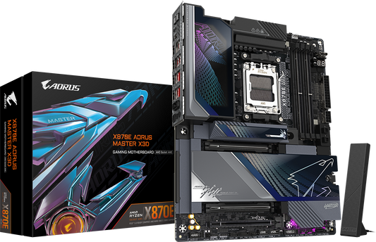 Mb GB X870e Aorus Master X3d