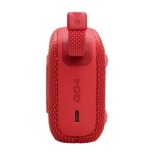 JBL Go 4 - Altavoz - para uso portátil (inalámbrico-Bluetooth-controlado por aplicación-4.2 vatios-rojo)