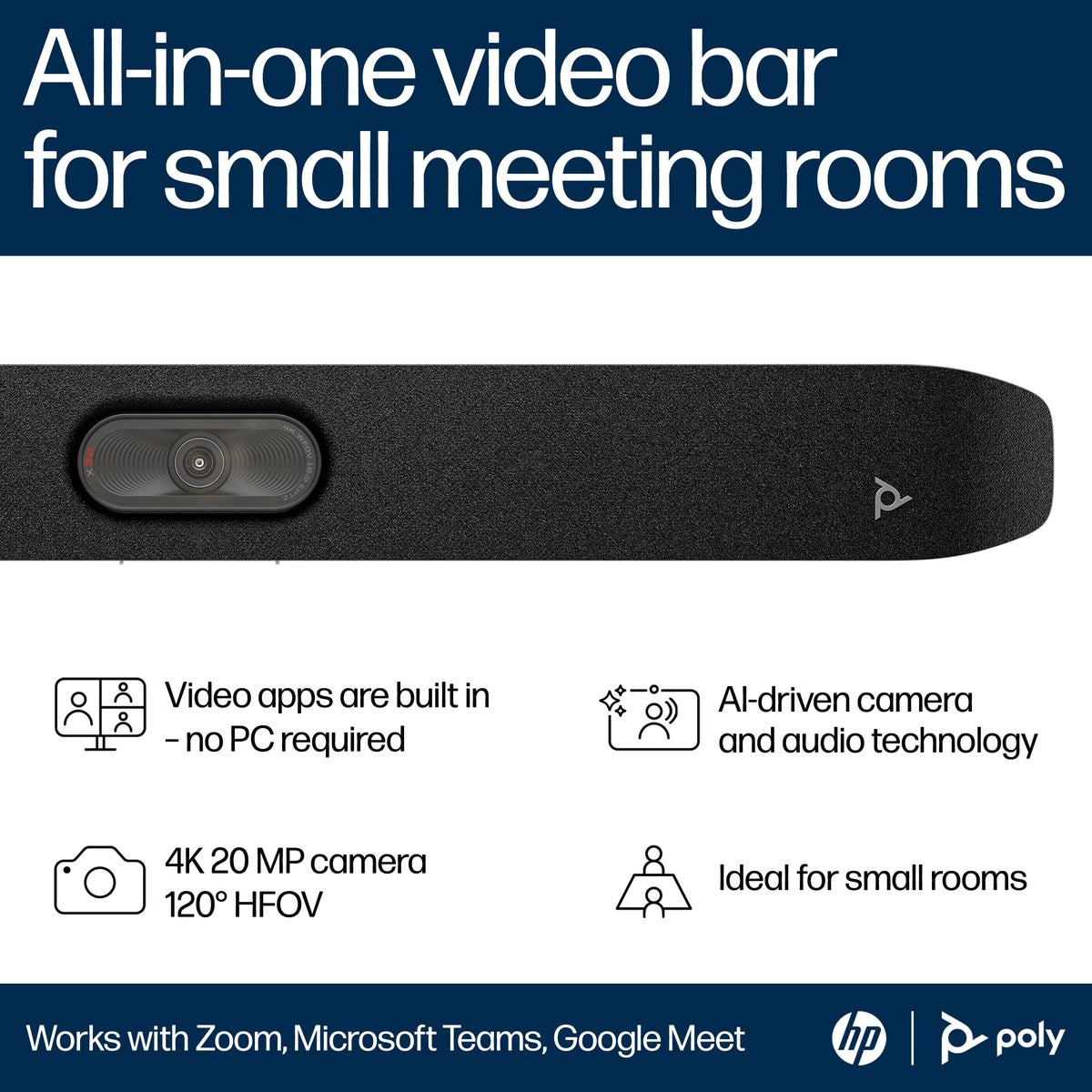 Poly - Video conferencing device - A3SV5AA#ABA