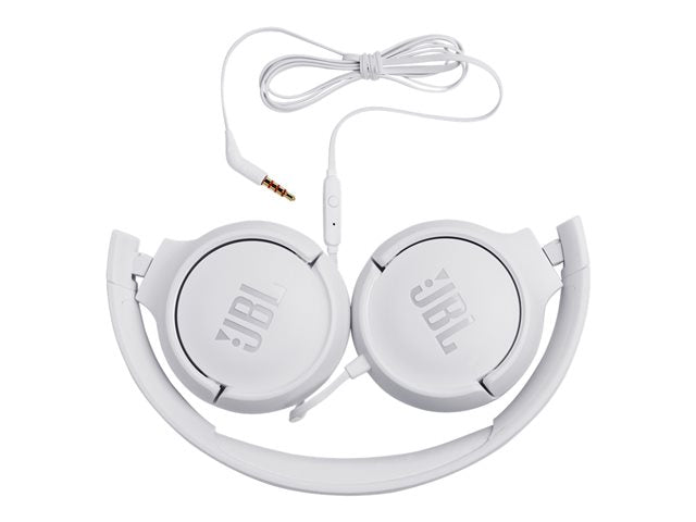 Audífonos JBL Tune 500 con Micrófono Blanco – Empaque dañado