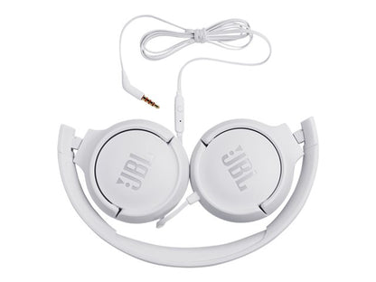 Audífonos JBL Tune 500 con Micrófono Blanco – Empaque dañado