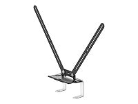 Logitech TV Mount For Video Bars - Montura para cámara - montaje debajo de pantalla, montable encima del monitor (para Logitech Rally Bar All-In-One Video Bar for Midsize Rooms; Room Solution Large)