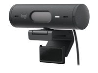 Logitech BRIO 505 - Webcam - color (4 MP-1920 x 1080-1080p, 720p-audio-USB-C)