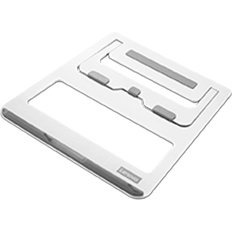 Soporte de Aluminio Lenovo para Laptop hasta 15.6, Inclinacion 18°, Plegable y Venti