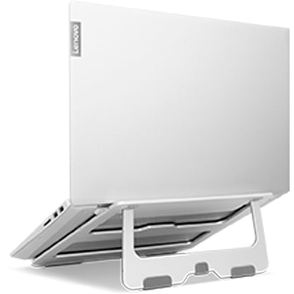 Soporte de Aluminio Lenovo para Laptop hasta 15.6, Inclinacion 18°, Plegable y Venti