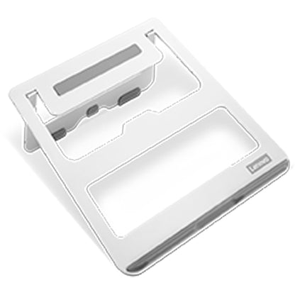 Soporte de Aluminio Lenovo para Laptop hasta 15.6, Inclinacion 18°, Plegable y Venti
