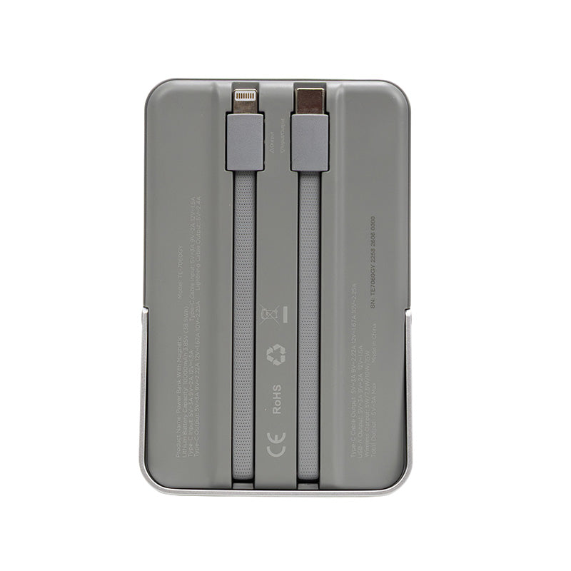 POWER BANK 10000 TE-7060 GRIS